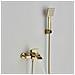 Rubinetto per vasca, Blackswan, tipo M94, modello oro lucido con bocca a cascata, misura 21 cm - Foto miniatura 3