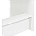 Scrivania Letto Bianco 100 x 45 x 75 cm Legno multistrato - Foto miniatura 4