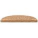 Tappetini per scale autoadesivi 15 pcs Beige 80 x 24,5 x 3,5 cm - Foto miniatura 4