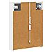 Mobiletto per specchio da bagno Bianco 43 x 11,5 x 60,5 cm - Foto miniatura 9