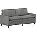 Set di divani 2 pcs Grigio Scuro Velluto - Foto miniatura 3
