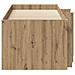 Struttura Letto Loft con Mobile 3 pz Rovere Artigianale - Foto miniatura 4