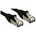 Cavo di Rete Patch Cat. 6 SSTP - S / FTP PIMF privo di alogeni, nero, 30m - Foto miniatura 2