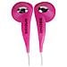 stereo headset jack 3,5 mm pink - Foto miniatura 1