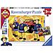 07584 - Sam il pompiere Puzzle 2x12 Pezzi - Foto miniatura 1