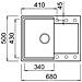 LAV. EASY 135 68x50 1VG BIANCO TITANO 68 BIANCO TI - Foto miniatura 3