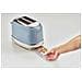 Tostapane Vintage a 2 Fette Potenza 810 W Colore Azzurro - Foto miniatura 3