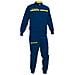 Tuta One Full Zip - Completo Di Giacca A Manica Lunga E Pantalone Di Colore Blu / giallo Taglia 2xs - Foto miniatura 2