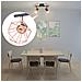 Lampada da soffitto con 2 faretti E14 nera e rame Vida XL