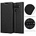 Custodia Compatibile Con Lg K50s In Nero Di Notte - Coperchio Protettiva Con Chiusura Magnetica, Funzione Stand E Tasca Per Le Carte - Foto miniatura 2