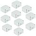 5070915 Kit Interruttori Per Porte / ante Posizioni On-off 250v Ac - 10a, Bianco, Set Di 10 Pezzi - Foto miniatura 1