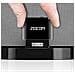 Aggiornato 30 Pin Receiver Bluetooth Adapter Per Iphone Ipod Bose Sounddock E Altri 30 Pin Altoparlanti Dock Con 3.5mm Aux Cavo (non Per Lautomobile) Nero - Foto miniatura 1