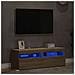 Mobili Porta TV con LED 2 pz Rovere Sonoma 60x35x40 cm - Foto miniatura 7