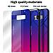 Custodia Compatibile Con Samsung Galaxy S8 Plus In Viola - Rosso - Coperchio Protettivo Bicolore In Vetro Temperato E Silicone Tpu - Foto miniatura 7