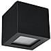 Applique Da Parete Leo Nero 140x140x140 Mm Ceramica - Foto miniatura 5