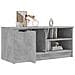 Mobile Porta Tv Grigio Cemento 80x35x36,5 Cm Legno Multistrato - Foto miniatura 4