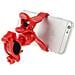 Bike-360 Supporto Per Bici Universale A Clip Red  Per Smartphone Ios Iphone Galaxy Android - Foto miniatura 3
