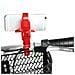 Bike-360 Supporto Per Bici Universale A Clip Red  Per Smartphone Ios Iphone Galaxy Android - Foto miniatura 4