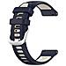 Cinturino Per Orologio In Silicone Garmin Forerunner 265 / 265 Music Darkblue - Foto miniatura 5