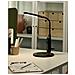 Lampada Da Scrivania A Led Cygnus Con Dimmer Metallo Nero - Foto miniatura 7