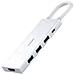 Hub Usb 5 in 1 Usb 3.0 Type C HDMI 4K 5 porte Argento - Foto miniatura 1