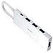 Hub Usb 5 in 1 Usb 3.0 Type C HDMI 4K 5 porte Argento - Foto miniatura 3