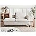 Chaise Longue Versione Destra Sievoz Tessuto Beige Chiaro - Foto miniatura 1