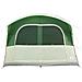 Tenda da Campeggio per Auto per 4 Persone Verde Impermeabile - Foto miniatura 6