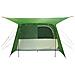 Tenda da Campeggio per Auto per 4 Persone Verde Impermeabile - Foto miniatura 8
