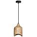 Lampadario Pandu Legno Di Mango Marrone Chiaro - Foto miniatura 3