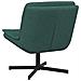 Sedia girevole Verde scuro Tessuto Standard Girevole - Foto miniatura 6