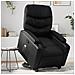 Poltrona Alzapersona Reclinabile Massaggio Nero Similpelle - Foto miniatura 2