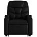 Poltrona Alzapersona Reclinabile Massaggio Nero Similpelle - Foto miniatura 9
