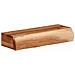 Mensole da Parete 2 pz 40x17x8 cm in Legno Massello di Acacia - Foto miniatura 2