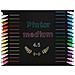 Pintor Neon Nero, Verde, Arancione, Rosa, Bianco, Giallo 6 pz - Foto miniatura 13