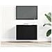 Mobile TV Rovere Nero 60x30x41 cm in Legno Massello - Foto miniatura 3