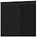 Mobile TV Rovere Nero 60x30x41 cm in Legno Massello - Foto miniatura 9