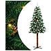 Albero di Natale snodato con 300 LED con supporto Verde 210 cm - Foto miniatura 1