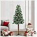 Albero di Natale snodato con 300 LED con supporto Verde 210 cm - Foto miniatura 2