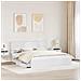 Letto con Contenitore Bianco 180 x 200 cm Legno multistrato - Foto miniatura 3