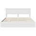 Letto con Contenitore Bianco 180 x 200 cm Legno multistrato - Foto miniatura 8