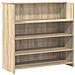 Banco Reception Rovere Sonoma 180x50x103,5 cm Legno Multistrato - Foto miniatura 8