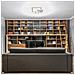 Lampadario Led 93w, Telecomando 2.4g, Luce Regolabile 5700lm Bbled027 - Foto miniatura 3