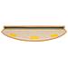 Tappetini per scale autoadesivi 15 pcs Oro 80 x 24,5 x 3,5 cm - Foto miniatura 5