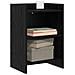 Comodini 2 pcs Rovere Nero 40 x 30 x 60 cm Legno ingegnerizzato - Foto miniatura 2