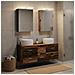 Set di mobili per il bagno 5 pcs Legno antico - Foto miniatura 2