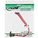 cavo sata 7pin l-form a sata 7pin l-form, max 1,5gbs, piatto, chiusura a scatto, connettore a 90 gradi, rosso, 0,15m - Foto miniatura 2