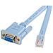 Cavo per gestione console router Cisco RJ45 a serie DB9 da 1,8m Maschio / Femmina - celeste - Foto miniatura 1