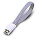 Smartix Usb Cable Gray 0.2m Usb2.0 A / Microb - M / M . - Foto miniatura 1