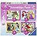 Puzzle 4 In A Box - Principesse Disney - Foto miniatura 1